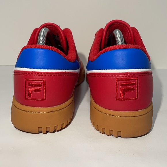 Fila Classic Red/Blue/White Retro Style Sneaker Men’s 6 Womens 8 - Picture 4 of 10